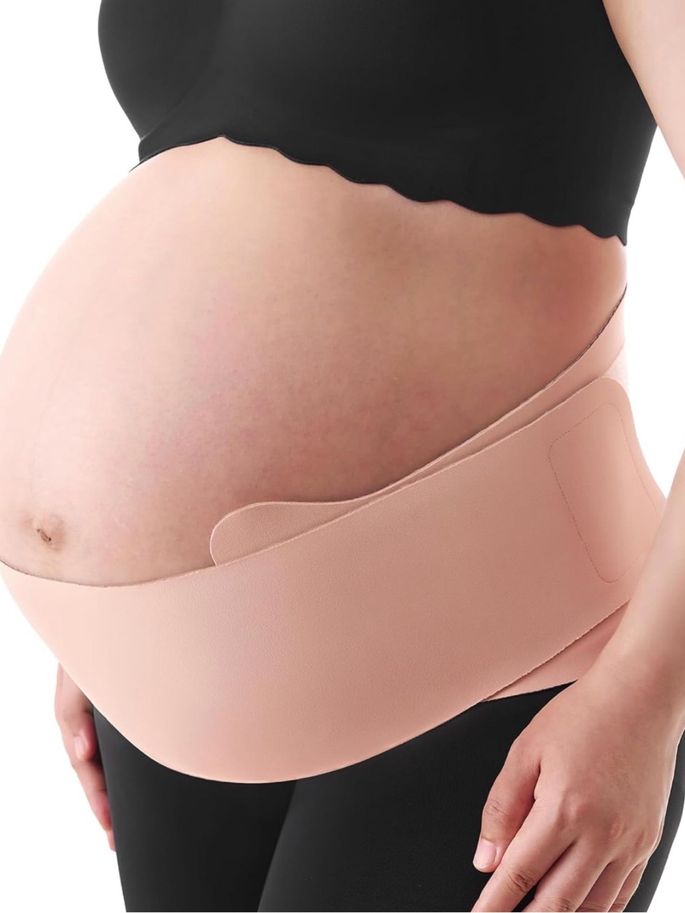 Maternity Belly Support Band in Blush